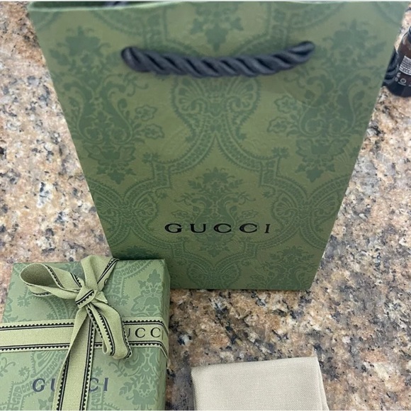 💝Auth GUCCI GG DROP  EARRINGS - Box & Dust Pouch included 💝 - Picture 4 of 4
